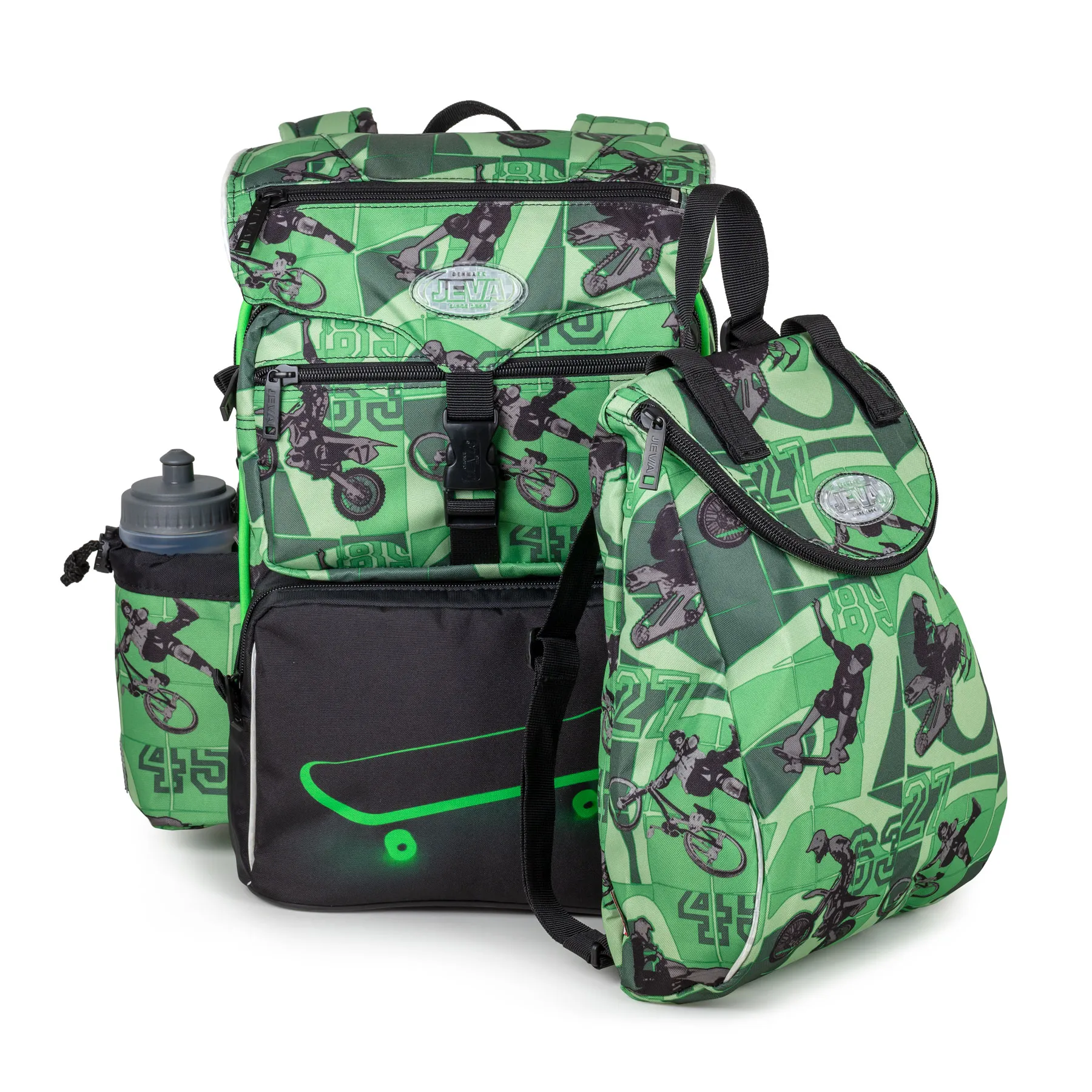 Skater begynder skoletaskesæt