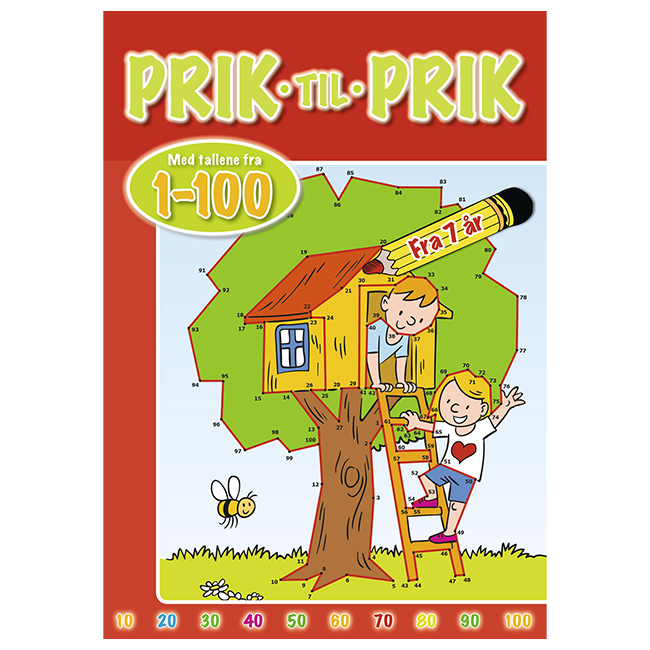 Prik til prik – Med tallene fra 1-100