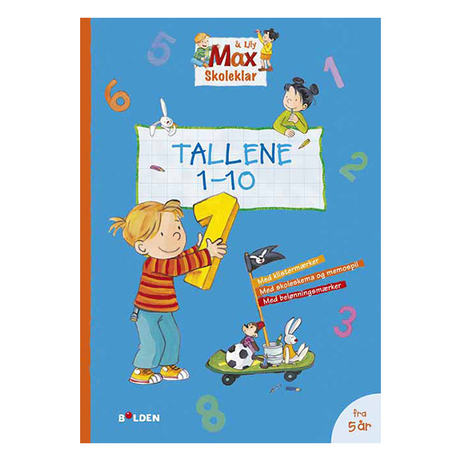 MAX skoleklar: Tallene 1-10