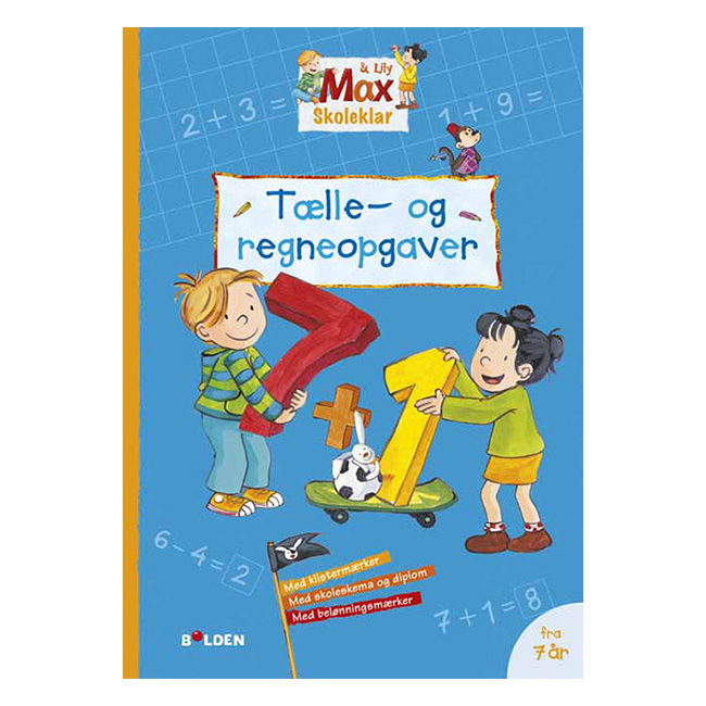 MAX skoleklar: Tælle- og regneopgaver
