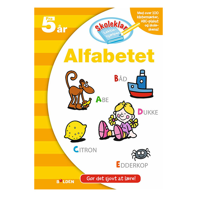 Skoleklar Lektiehjælper: Alfabetet