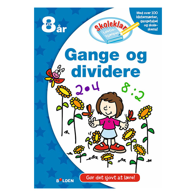 Skoleklar Lektiehjælper: Gange og dividere