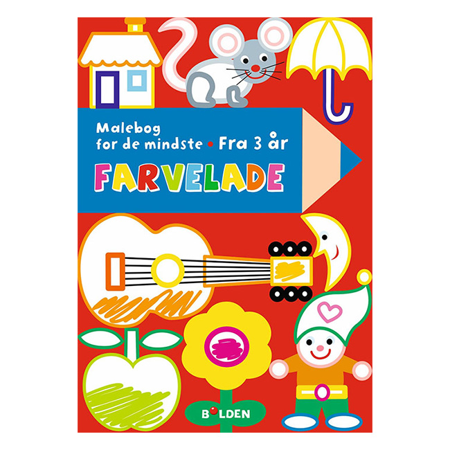 Farvelade – malebog for de mindste – fra 3 år