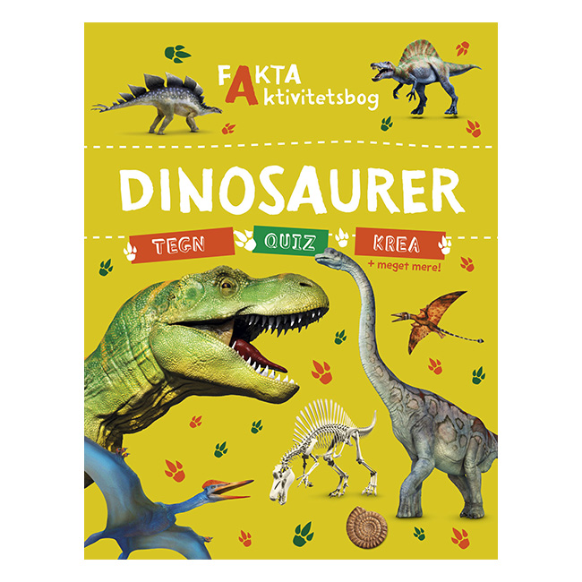 Fakta aktivitetsbog: Dinosaurer