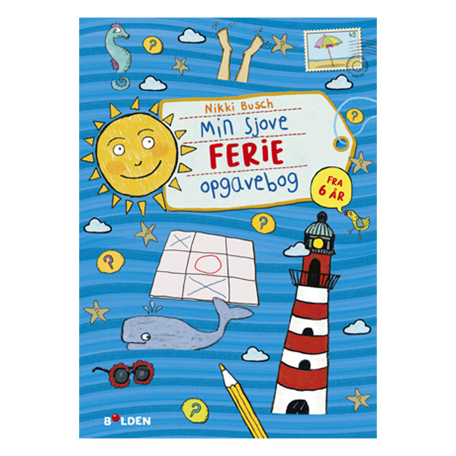 Min sjove ferie opgavebog – fra 6 år
