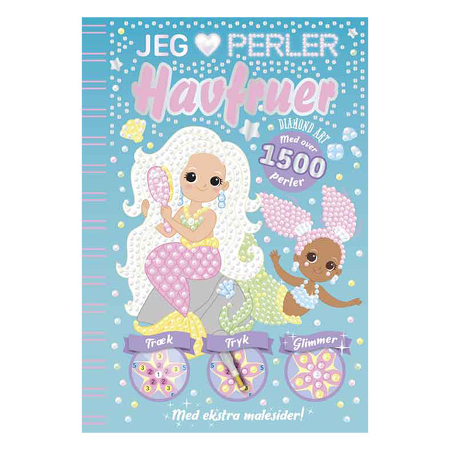 Jeg ♥ perler: Havfruer – Diamond Art