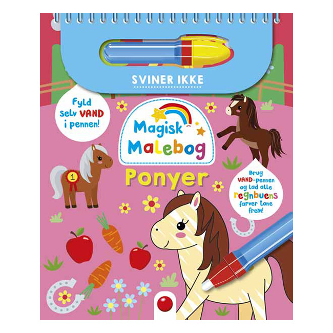 Magisk malebog: Ponyer