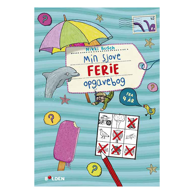 Min sjove ferie opgavebog – fra 4 år