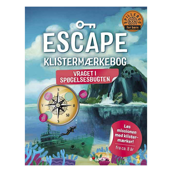 Escape Klistermærkebog: Vraget i Spøgelsesbugten