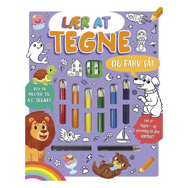 Lær at tegne – og farv så